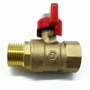 Brass valve fitting