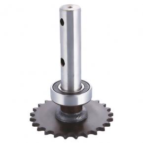 Sprocket with shaft