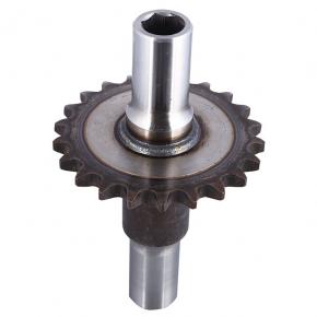 Sprocket with wheel